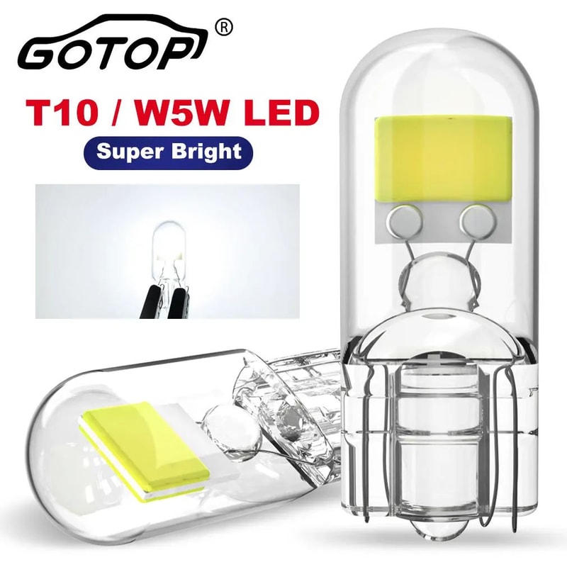 UltraBright T10 LED CANBUS Interior Dome Light Bulbs 6000K White ErrorFree 194 168 Replacement 0