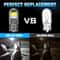 UltraBright T10 LED CANBUS Interior Dome Light Bulbs 6000K White ErrorFree 194 168 Replacement 3
