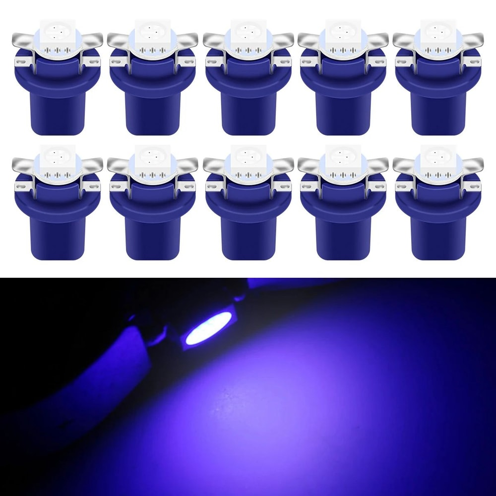 UltraBright B85D LED Dashboard Bulbs 12V 5050 Instrument Panel Light Kit 10Pack 4