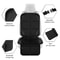 SecureRide Waterproof Car Seat Protector Mat For Baby Child Safety Seats 1