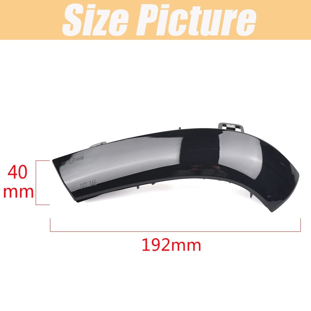 Sequential LED Dynamic Turn Signal Light For VW Passat B6 Golf 5 Jetta MK5 4