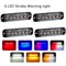 6LED Grille LED Strobe Light 12V24V Compact Emergency Warning Lamp For Cars Trucks 0