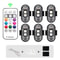 Premium RGB Wireless LED Strobe Lights MultiMode Motorcycle Warning Lights Universal Car Position 2
