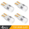 4Pack T10 W5W 3030 SMD 6000K White LED Interior Dome Bulbs 0