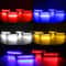 24LED Wireless Car Strobe Light Magnetic Emergency Warning Light For Trucks Trailers 1224V 3