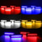 24LED Wireless Car Strobe Light Magnetic Emergency Warning Light For Trucks Trailers 1224V 3