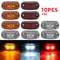 24V LED Trailer Clearance Marker Lights Waterproof Side Warning Tail Light Kit For Trucks Vans Ca 0