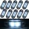 24V LED Trailer Clearance Marker Lights Waterproof Side Warning Tail Light Kit For Trucks Vans Ca 8