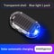 Solar Dummy Car Alarm Light With Auto Night Sensor Flashing LED Fake Security Warning Lamp 6