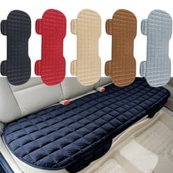 wintercomfort universal car seat cover set – non-slip fleece cushion for cars, suvs & trucks