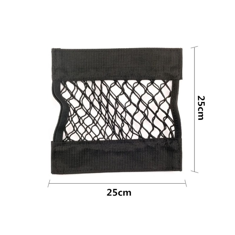 Universal Car Trunk Organizer Mesh Net Elastic Seat Back Storage Pocket 6