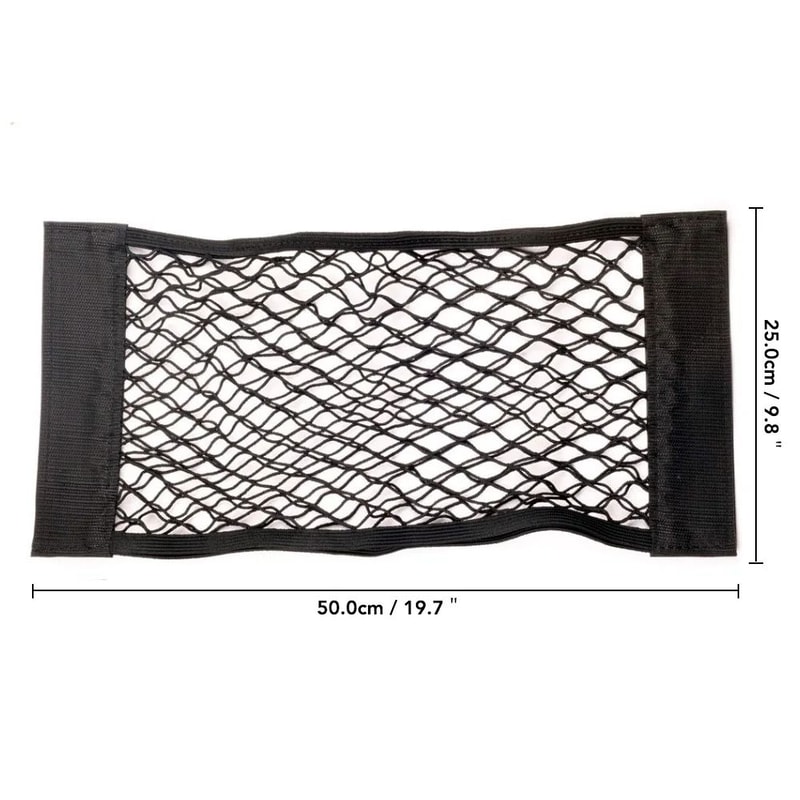 Universal Car Trunk Organizer Mesh Net Elastic Seat Back Storage Pocket 8