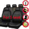 Premium Faux Leather Car Seat Covers Full Set For Cars SUVs Trucks 6