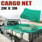 Universal HeavyDuty Truck Cargo Net Polyethylene Trailer Roof Cargo Mesh Cover 0