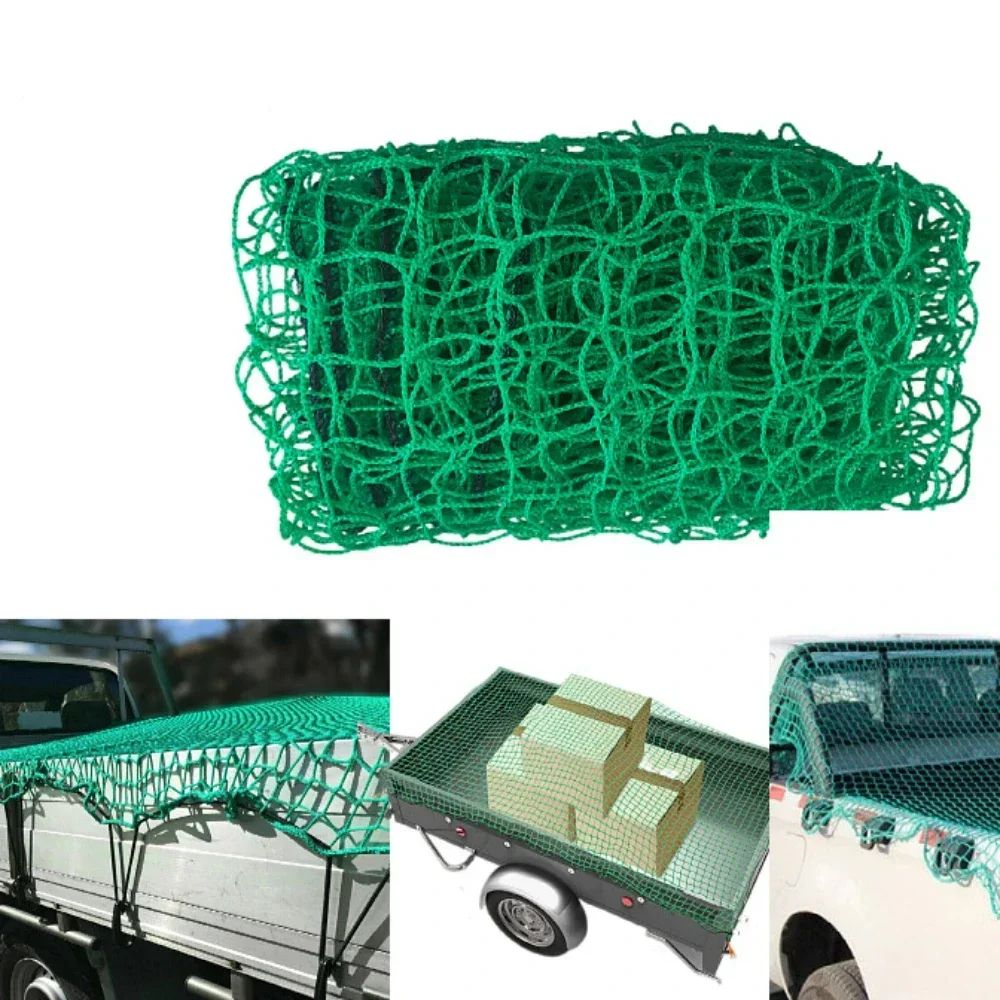 Universal HeavyDuty Truck Cargo Net Polyethylene Trailer Roof Cargo Mesh Cover 1
