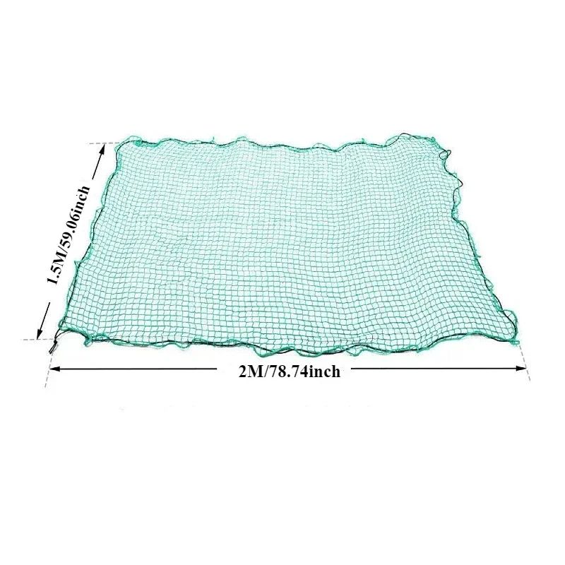 Universal HeavyDuty Truck Cargo Net Polyethylene Trailer Roof Cargo Mesh Cover 6