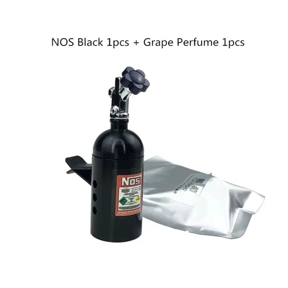 TurboSpin Car Air Freshener Aluminum Car Vent Air Freshener With Refillable Car Air Vent Perfume 9