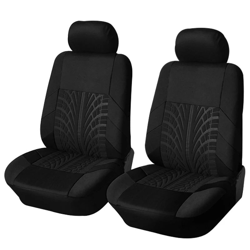 AllSeason Universal Polyester Car Seat Covers Full Set 4