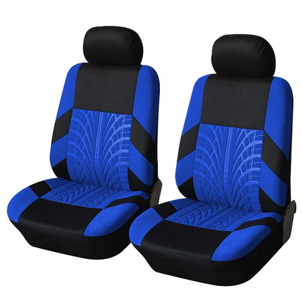AllSeason Universal Polyester Car Seat Covers Full Set 5