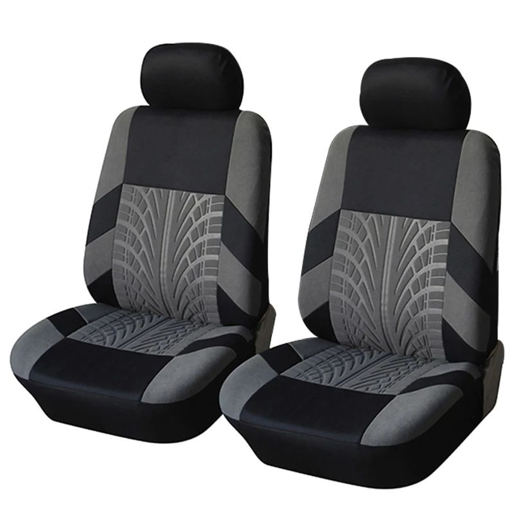 AllSeason Universal Polyester Car Seat Covers Full Set 6