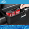 Tesla Model Y Rear Seat Storage Box Backseat Organizer With Lid Hidden Trash Can Console Bin For 3