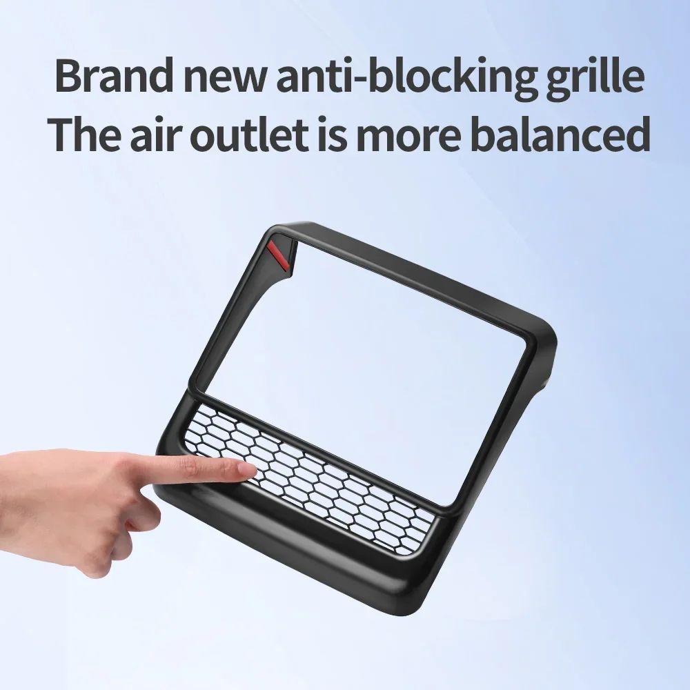 Tesla Model 3 Highland Rear Vent Guard Center Console Air Outlet Dust Cover 5