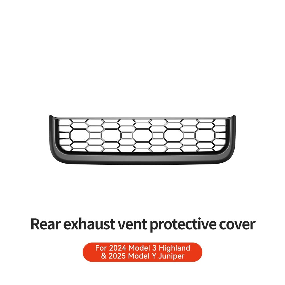 Tesla Model 3 Highland Rear Vent Guard Center Console Air Outlet Dust Cover 9