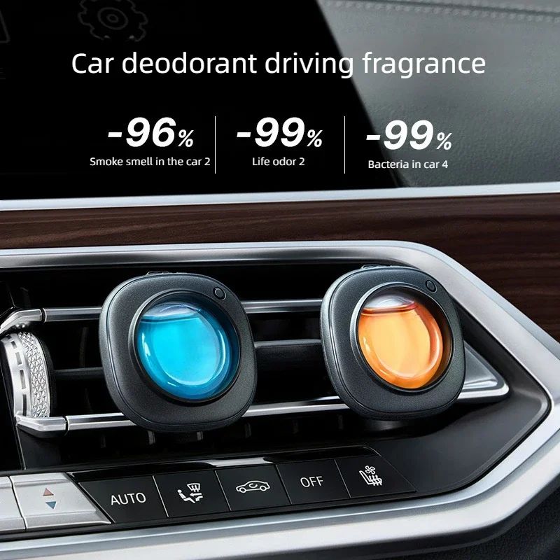 Air Vent Aromatherapy Clip Car Diffuser Fresh Refillable Car Air Freshener Vent Clip For CleanSmel 2