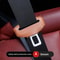 Universal Seat Belt Buckle Cover In PU Leather AntiScratch QuietRide Protector For Car Interiors 9