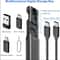 PowerCarry 5in1 Charging Cable Case 60W USBC Fast Charging Travel Kit 1