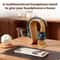 UShaped Wooden Headphone Stand For Desk Desktop Headphone Holder Display 4