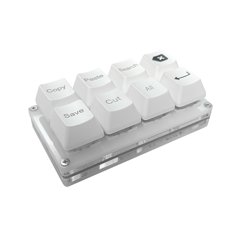 ProKey 8Key Programmable Macro Keypad Compact USB Shortcut Controller For Gaming Productivity 3