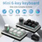 RGB Programmable Macro Keypad With Control Knob 6Key Mechanical Mini Keyboard For Gaming Creative 0