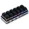 Mini Mechanical Gaming Keypad 12Key Programmable OneHanded Keyboard 0