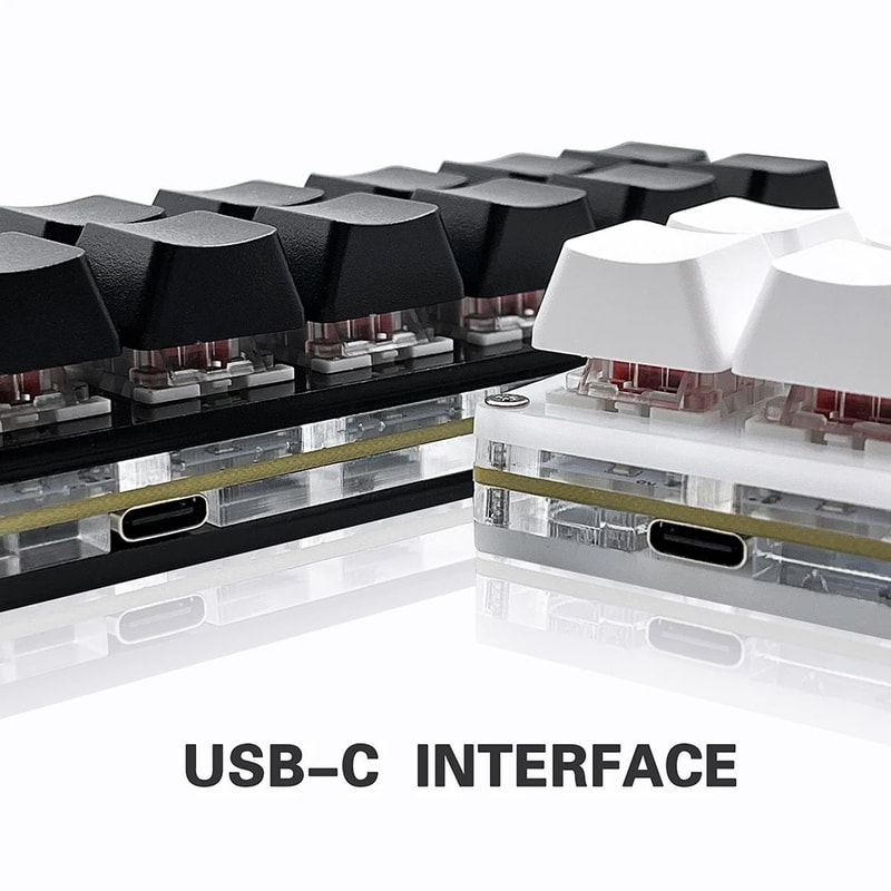 Mini Mechanical Gaming Keypad 12Key Programmable OneHanded Keyboard 5