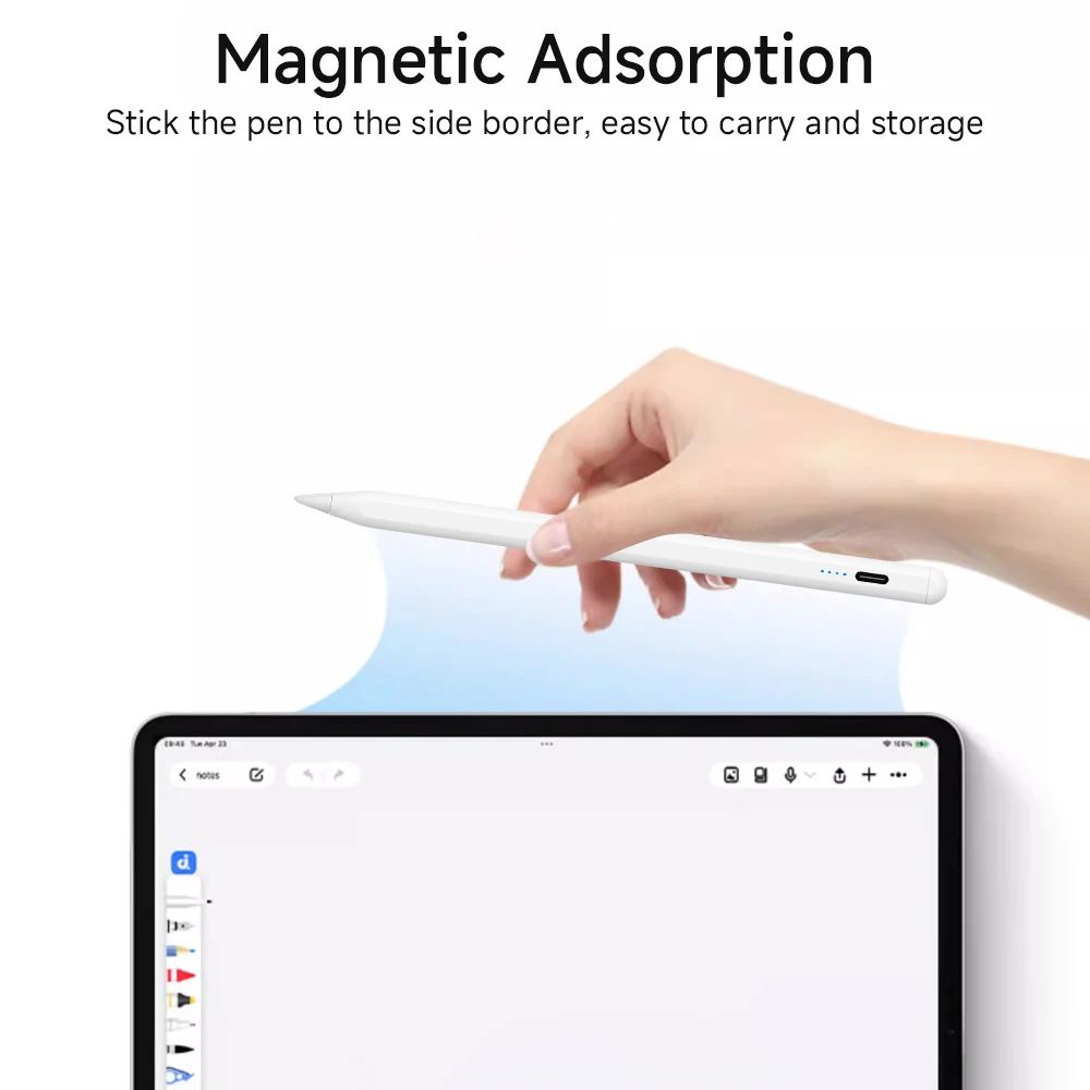 MagniTouch Universal Stylus Pen For Tablets Phones With Magnetic IPad Attachment 4
