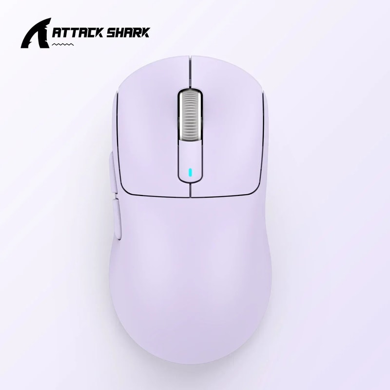 Attack Shark X3 Ultralight Wireless Gaming Mouse PAW3395 TriMode 26K DPI Precision 8