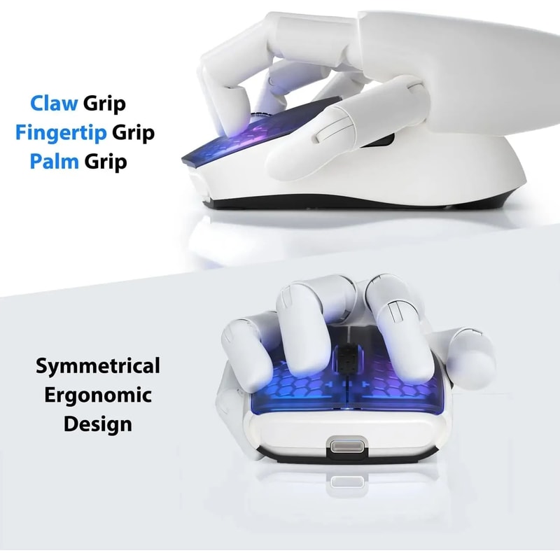 Attack Shark X5 Ultralight TriMode Wireless Gaming Mouse With PixArt Optical Sensor 2