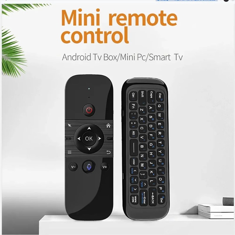 AirMotion Pro Wireless Air Mouse Remote With Mini Keyboard Voice Control 3