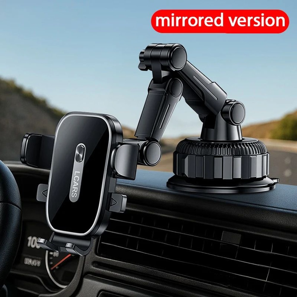 UltraStable Car Phone Mount With Strong Suction Cup AntiVibration Dashboard Holder 360 Rotating 0