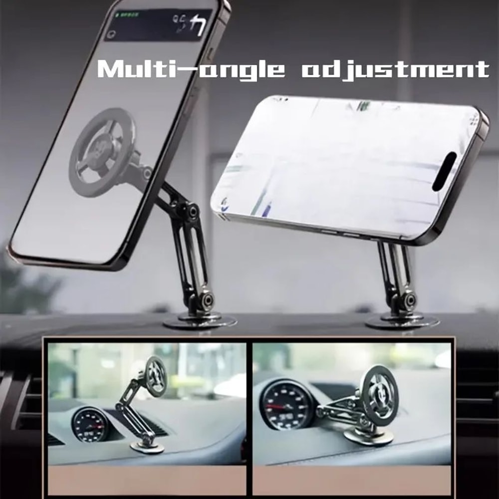 MagniGrip 360 Rotating Magnetic Phone Holder Universal Car Wall Mount Stand 2