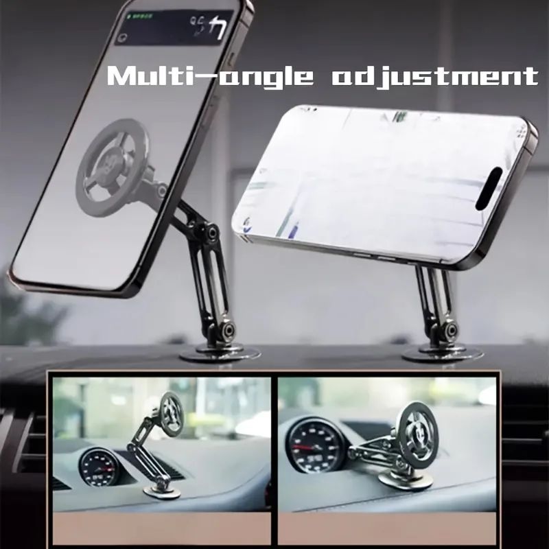 MagniGrip 360 Rotating Magnetic Phone Holder Universal Car Wall Mount Stand 2