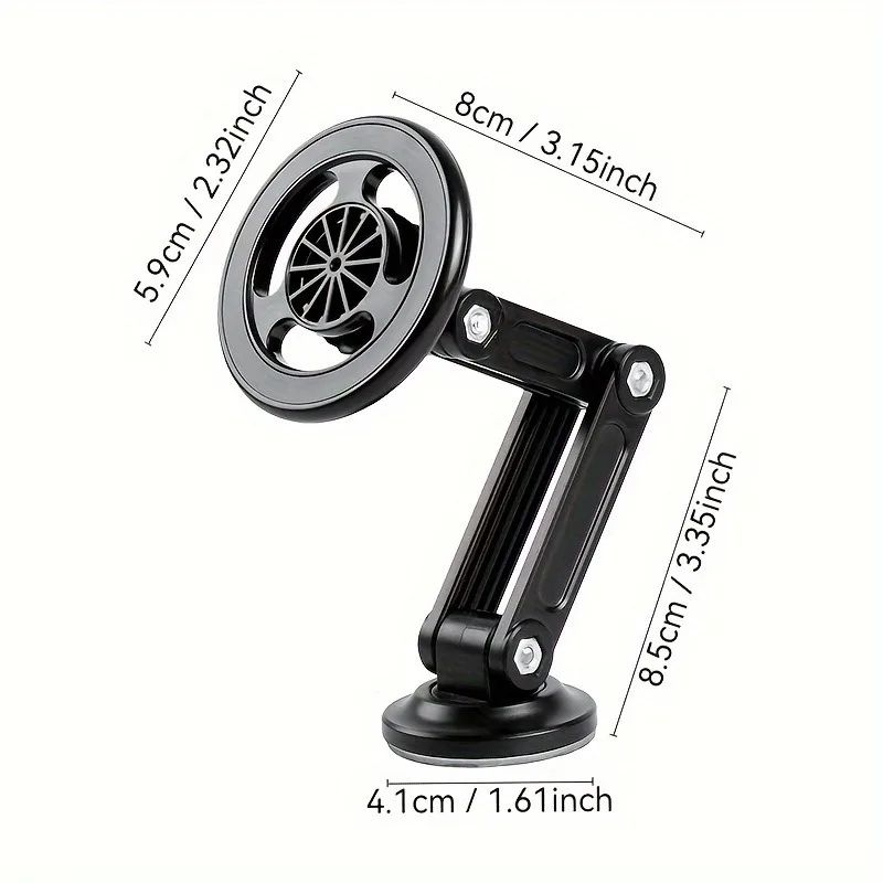 MagniGrip 360 Rotating Magnetic Phone Holder Universal Car Wall Mount Stand 3