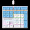 APAYADO K33 Mini Mechanical Numeric Keypad With RGB Backlight PBT Keycaps 5