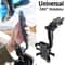 360 Rearview Mirror Phone Holder Adjustable Universal Car Mount For HandsFree Driving 0