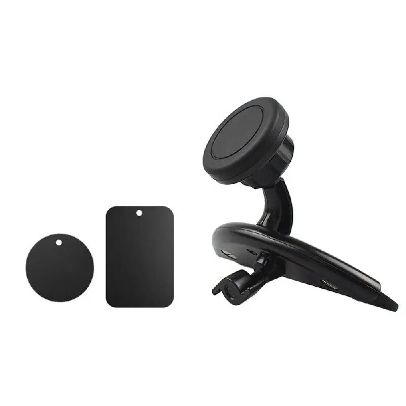 Universal CD Slot Phone Mount With 360 Rotation Strong Magnetic Hold For Smartphones GPS 4
