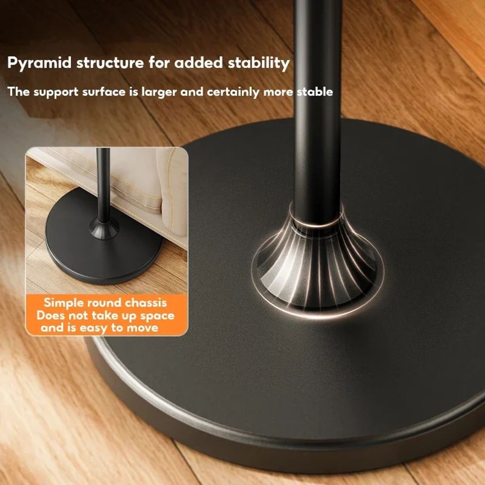 MoZhao Adjustable Tablet Floor Stand With Flexible Gooseneck Universal Tablet Stand For Bed Phone 4