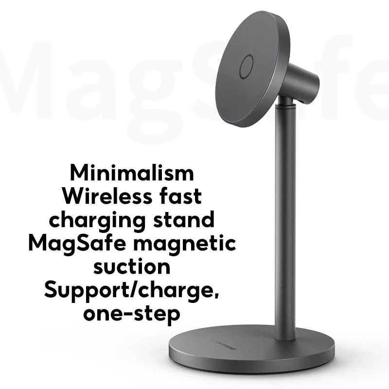 Magnetic MagSafe Charging Stand With Fast Wireless Phone Holder For IPhone 1