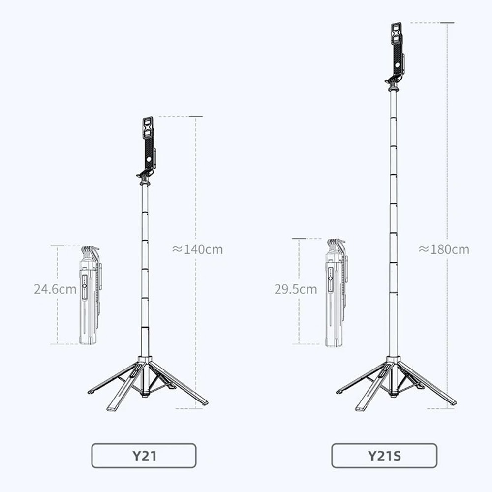 Portable Phone Teleprompter Tripod Holder For Live Streaming Vlogging Scripts 5