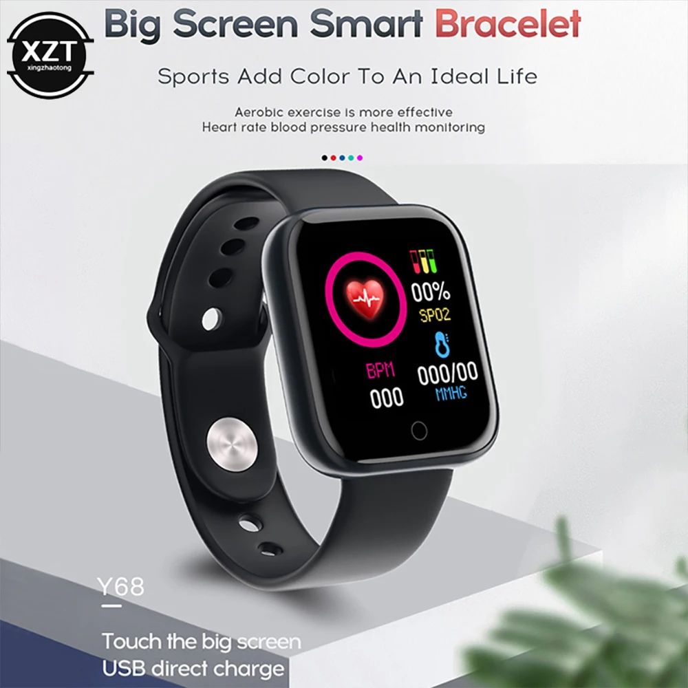 D20 Smart Fitness Tracker Watch With Bluetooth Notifications Sleep Monitoring 5